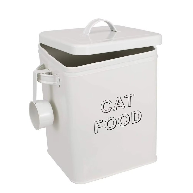 Контейнер для хранения корма и – обзор и цена Tin Container Lid
