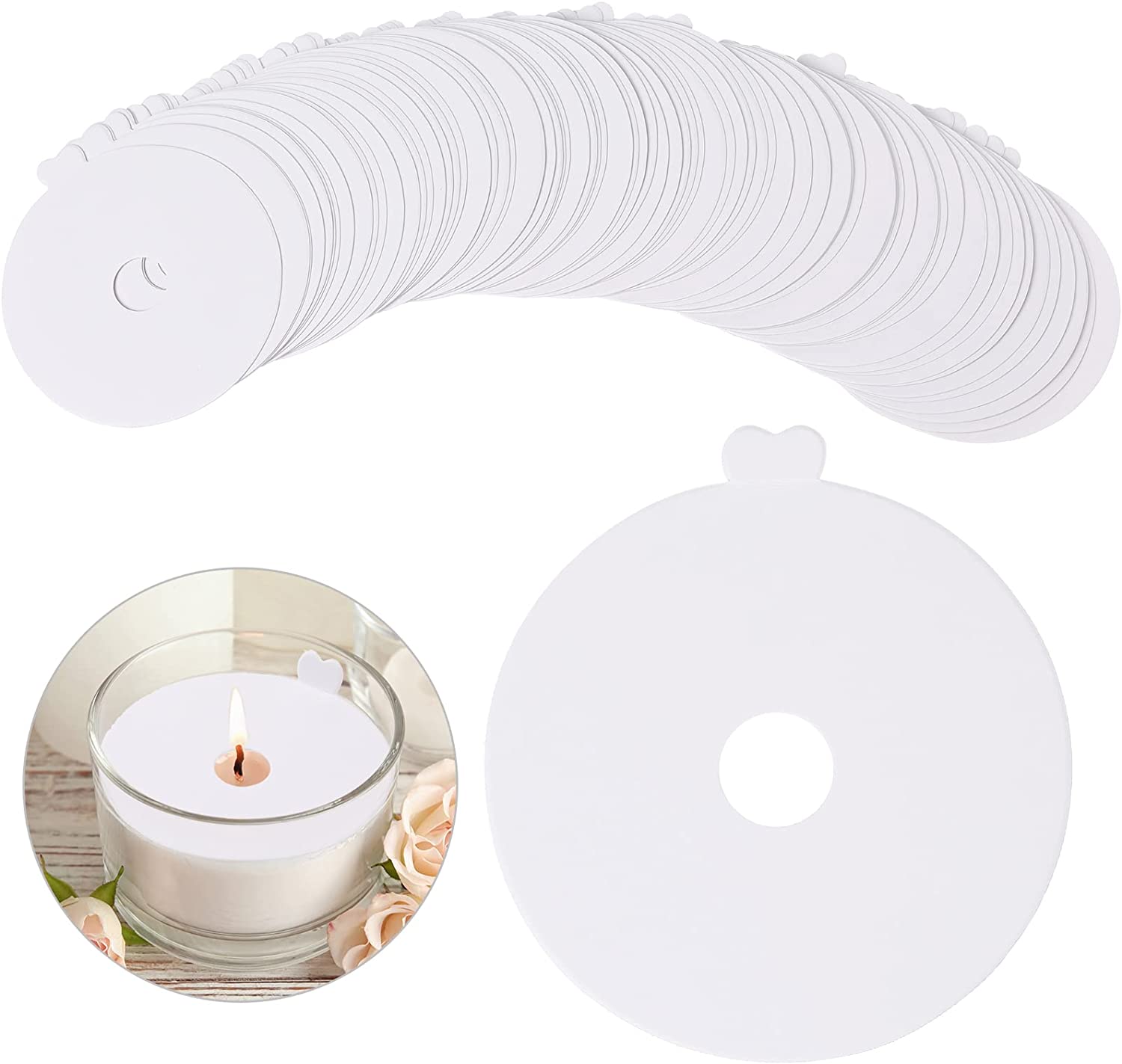 100 шт., защитные пылезащитные – обзор и цена Candle Warning Label