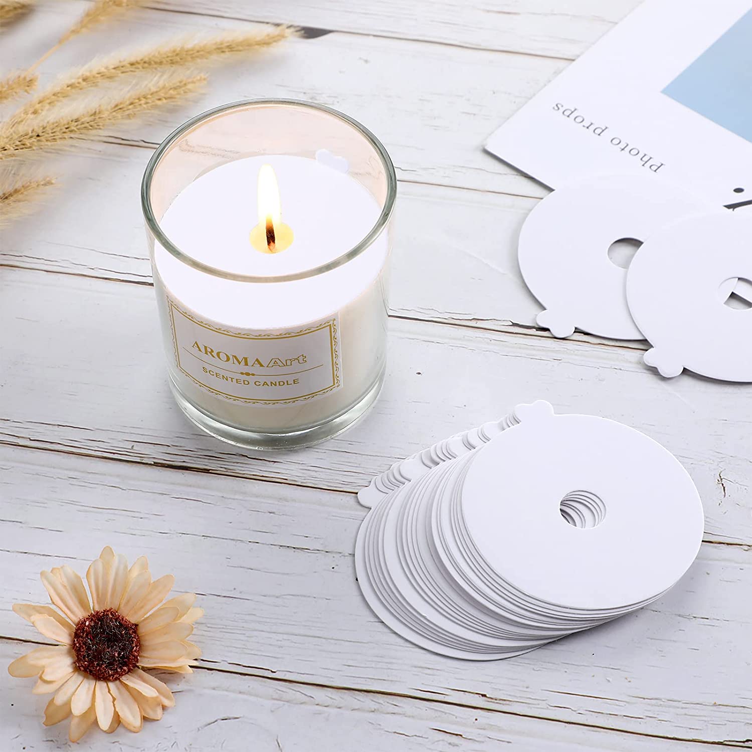 100 шт., защитные пылезащитные – обзор и цена Candle Warning Label