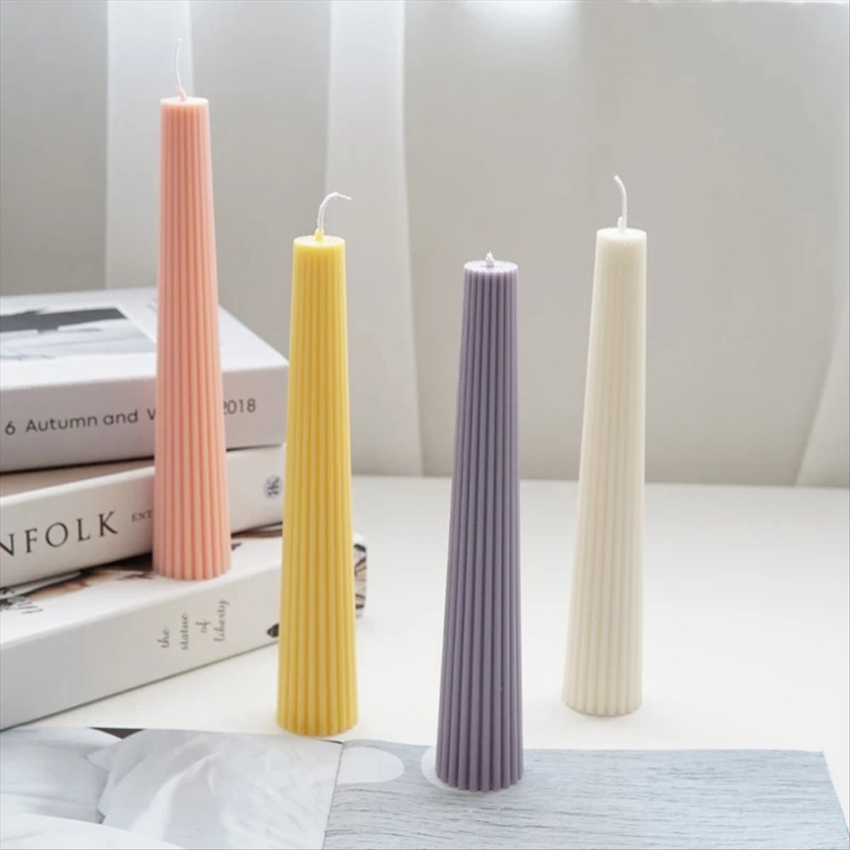 *ABAB полосатая длинная колонн – обзор и цена Candle Making Diy Kit