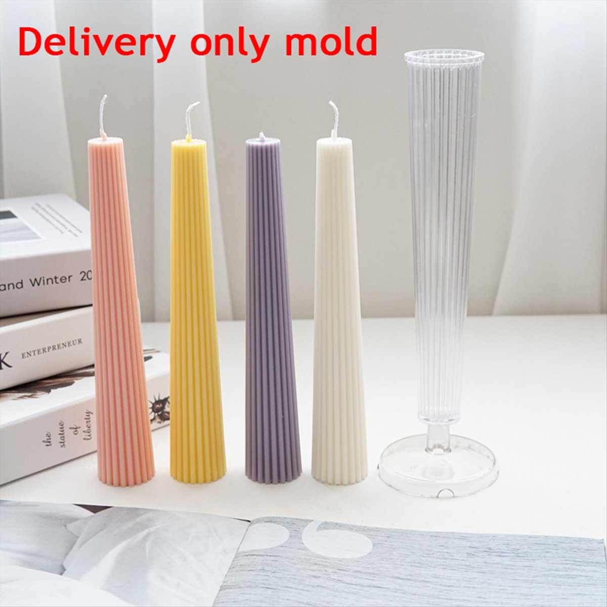 *ABAB полосатая длинная колонн – обзор и цена Candle Making Diy Kit