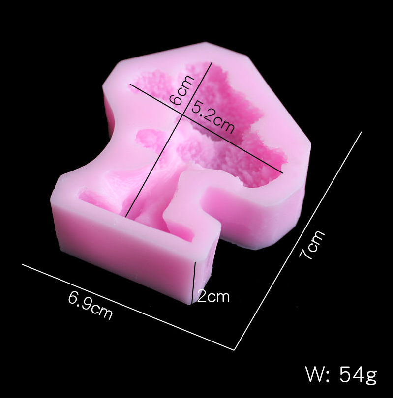 Форма из силикагеля сосны, мяг – обзор и цена Candle Making Moulds