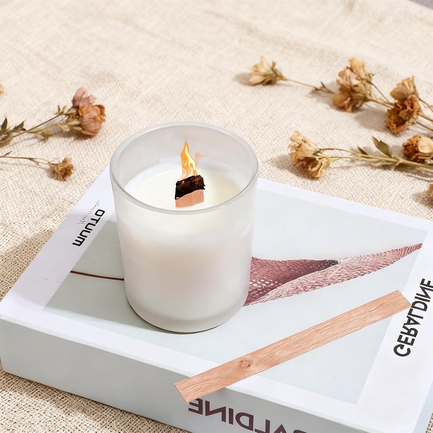 60 шт. деревянных фитилей для  – обзор и цена Candle Warning Label