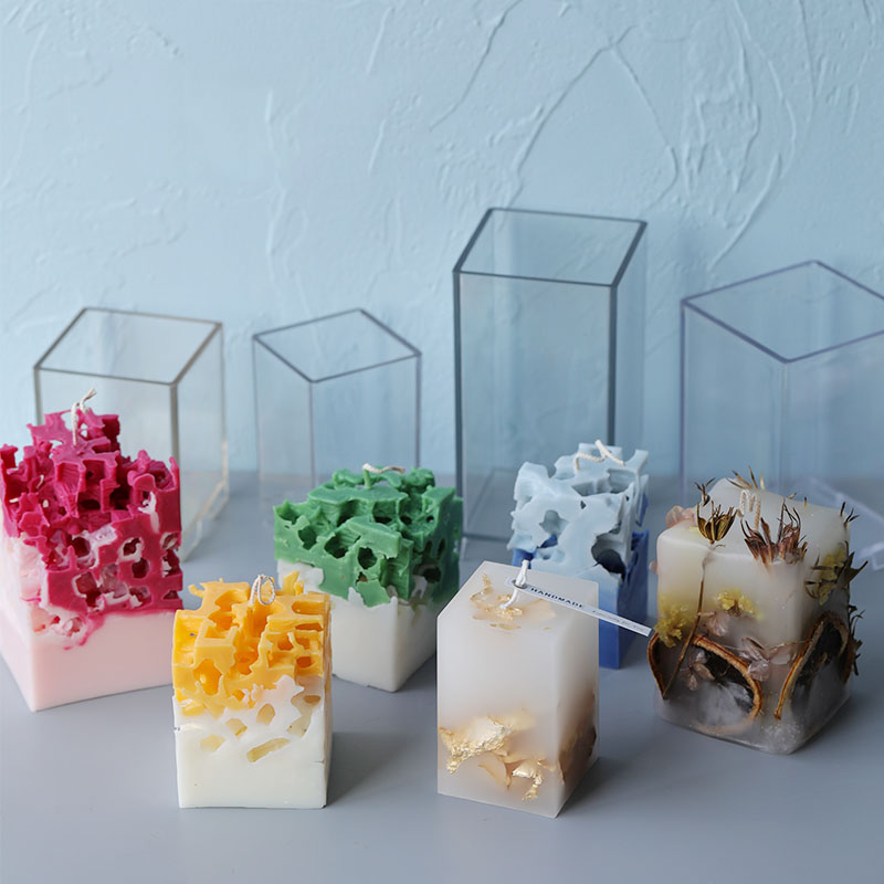 3D квадратная прямоугольная ко – обзор и цена Candle Making Diy Kit