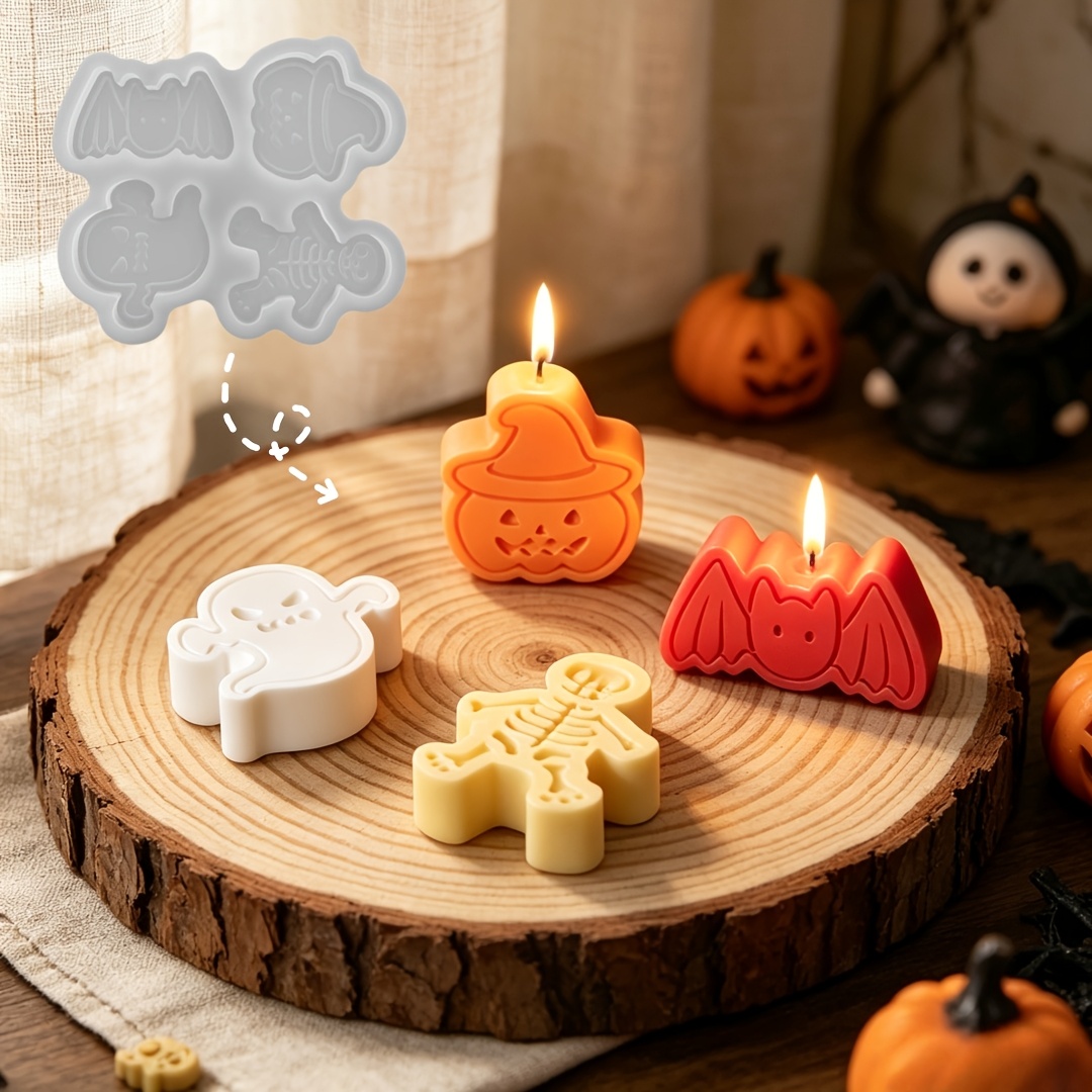 Набор силиконовых форм с 4 пол – обзор и цена Candle Making Moulds