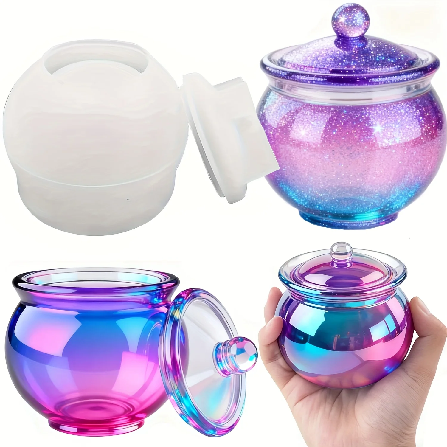 1 комплект круглых форм для ба – обзор и цена Candle Making Moulds